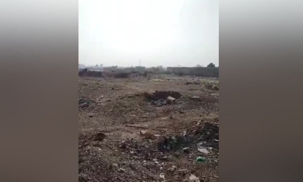 أرض للبيع في حرستا ريف دمشق بمساحة 3700 متر مربع
